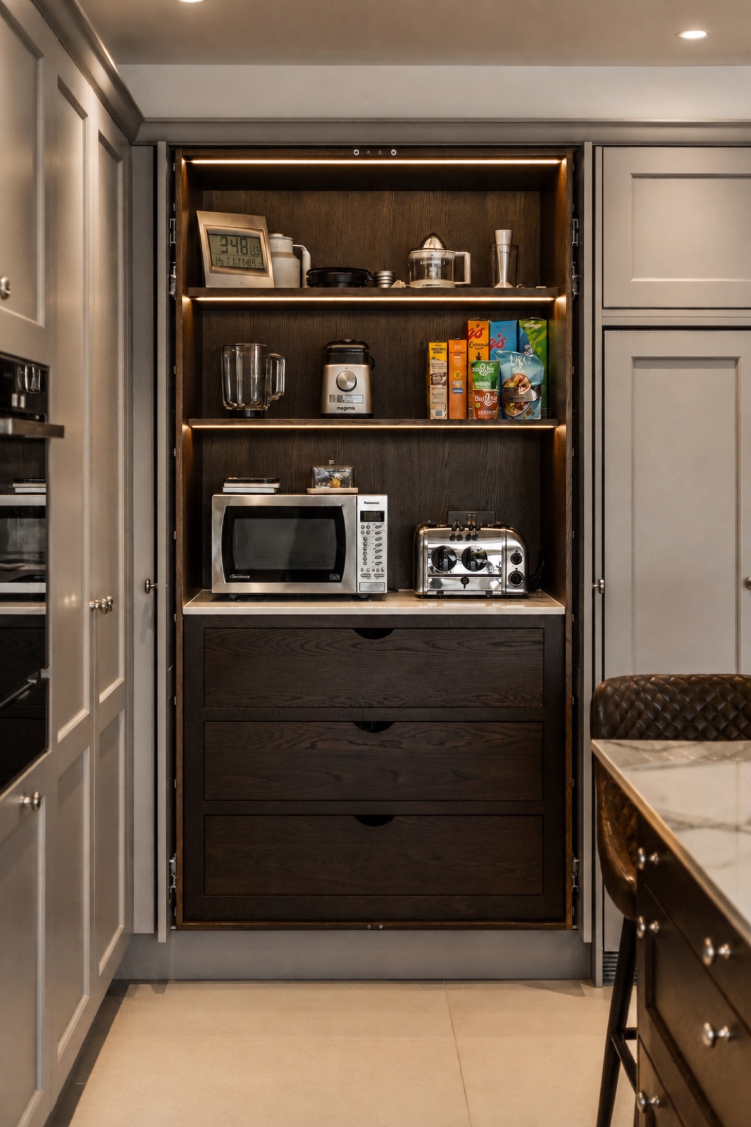 Airbnb kitchen photographed at Camlet Way, London by Finest Spaces