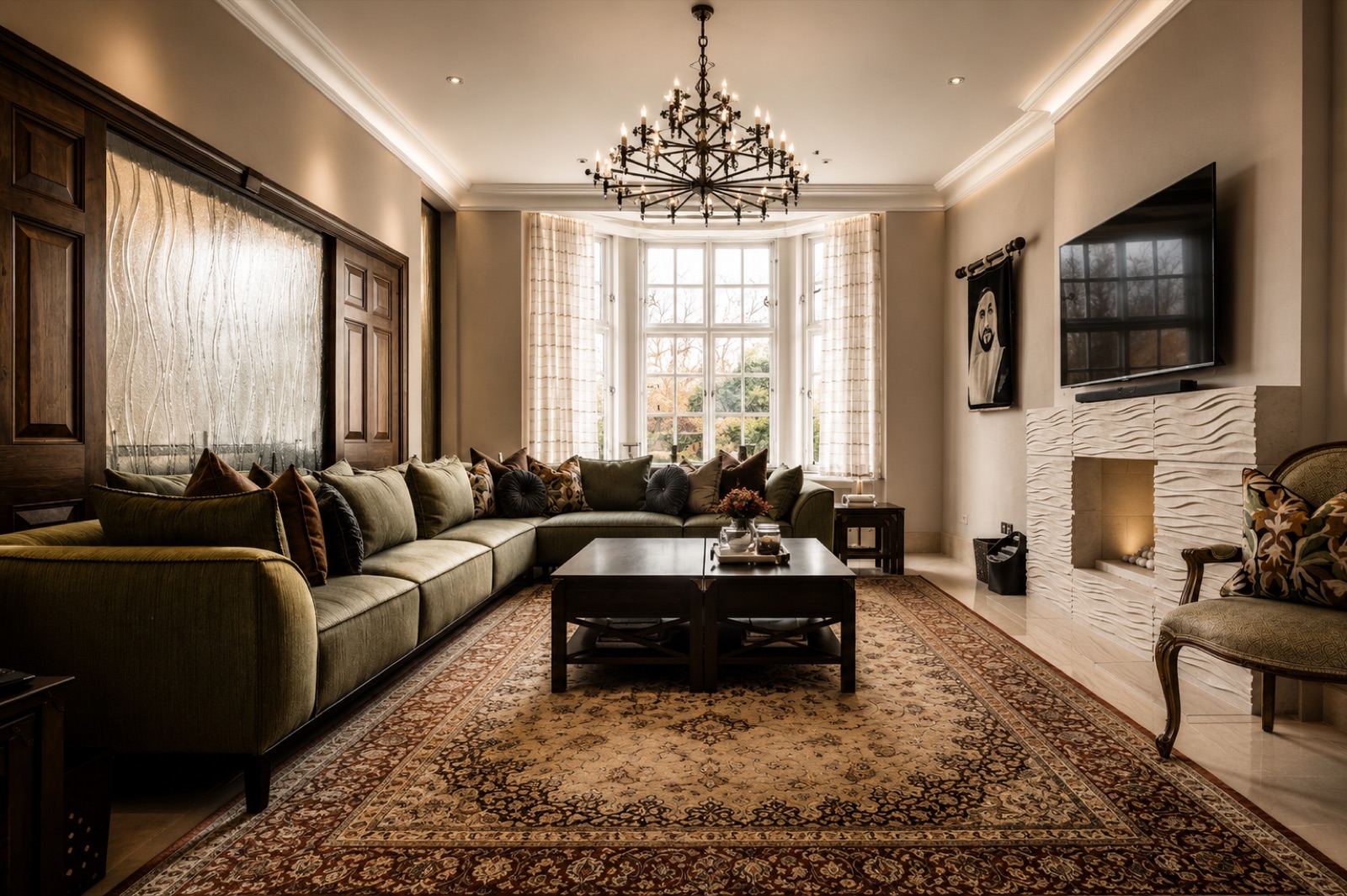 Airbnb interior near Hyde Park Corner, London by Finest Spaces