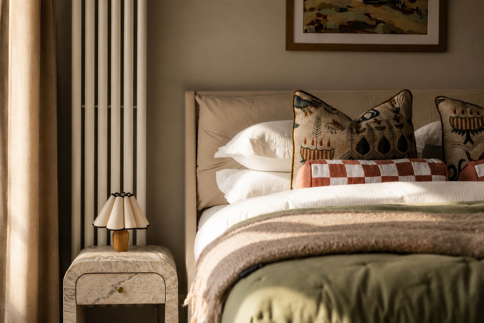 Airbnb interior photographed in Fulham, London by Finest Spaces